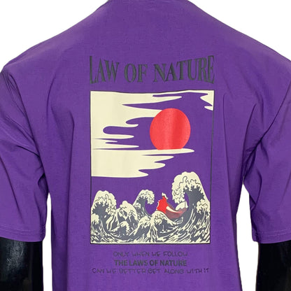 Law of Nature Back Design T-Shirt