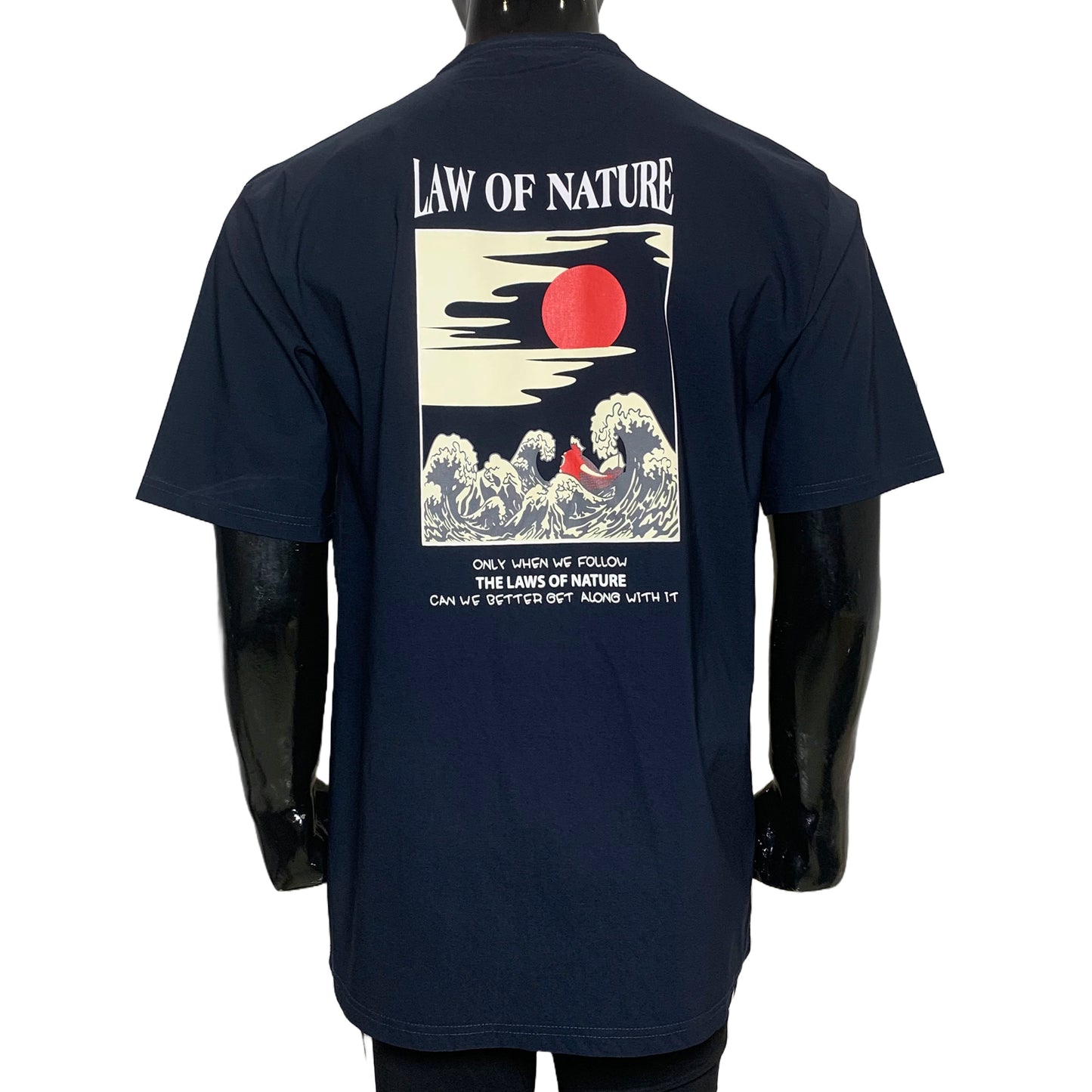 Law of Nature Back Design T-Shirt