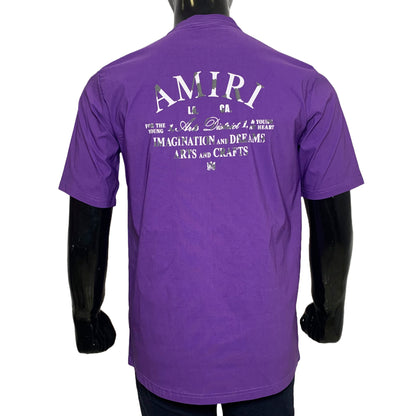 "Amiri" Back Typography Design T-Shirt