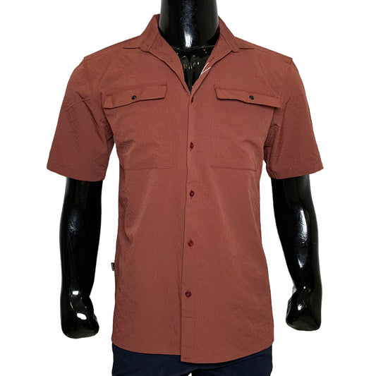 Half Sleeves Double Pockets Shirt