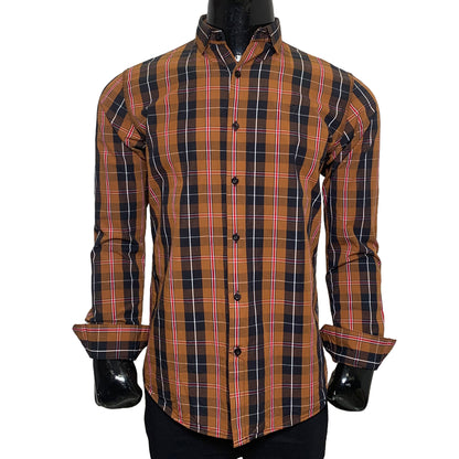 Cotton Check Full Sleeves Shirt