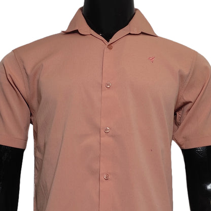 Stretch cotton Half Sleeves Shirt