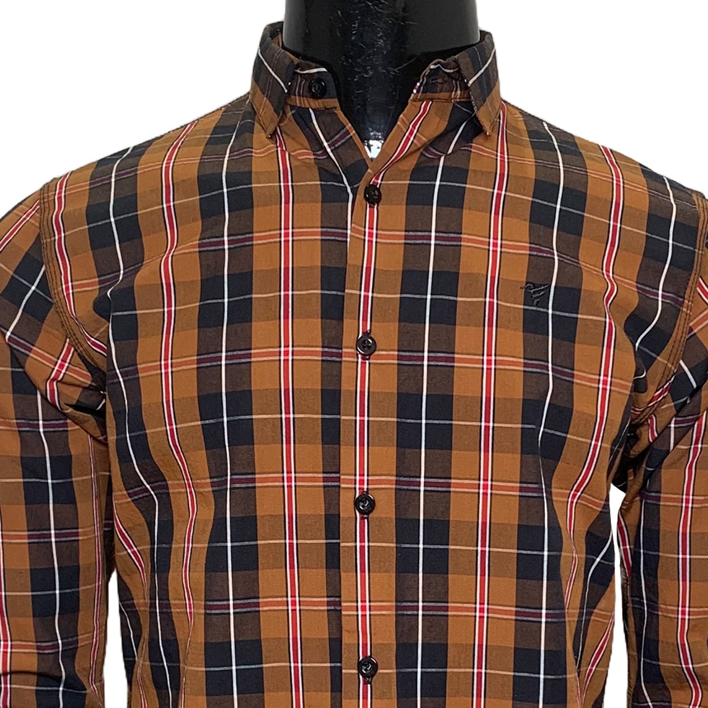 Cotton Check Full Sleeves Shirt