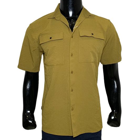 Half Sleeves Double Pockets Shirt