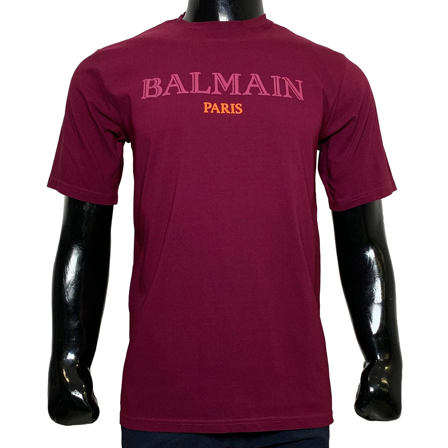 Balmain Front Print T-Shirt