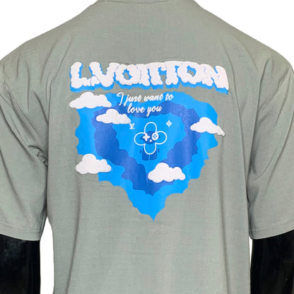 Lvoition Back Design T-shirt