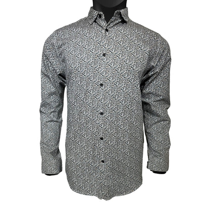 Pattern Digital Print Cotton Shirt