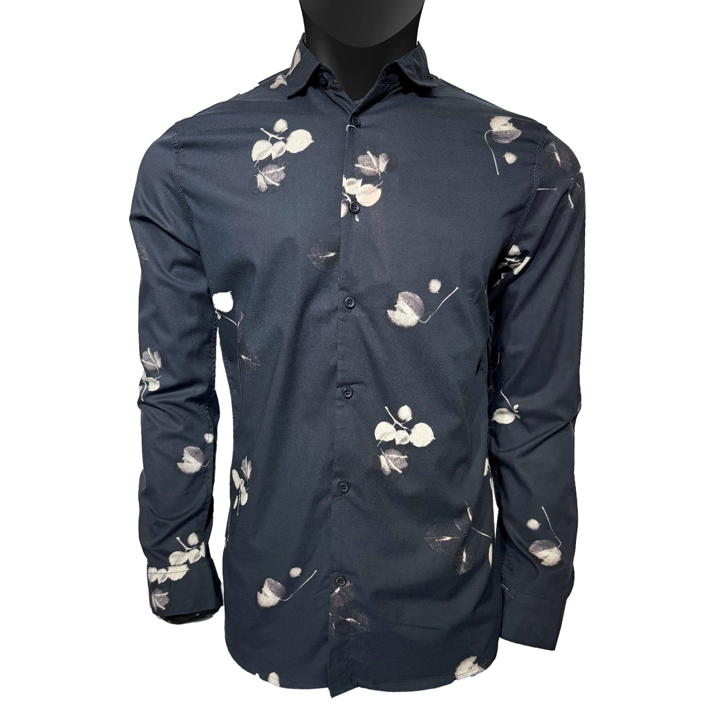 Leaf Digital Printed Cotton Shirt