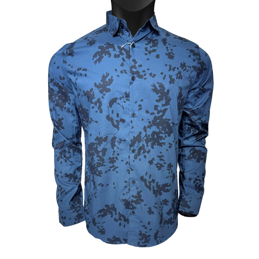 Leaf Digital Printed Cotton Shirt