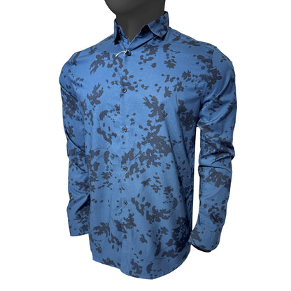 Leaf Digital Printed Cotton Shirt