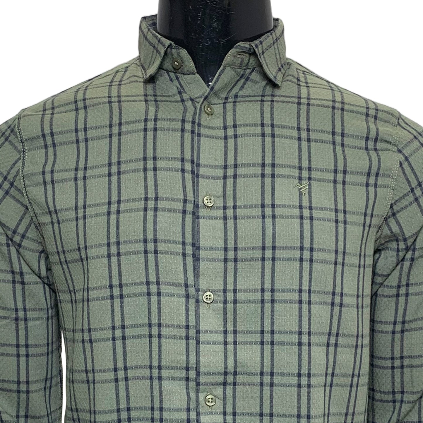 Cotton Check Full Sleeves Shirt