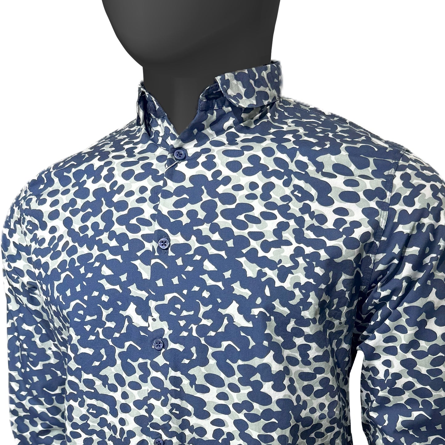 Digital Dotted Print Shirt