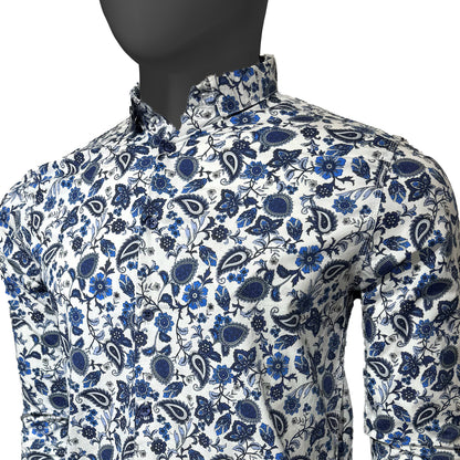 Digital Print Cotton Shirt