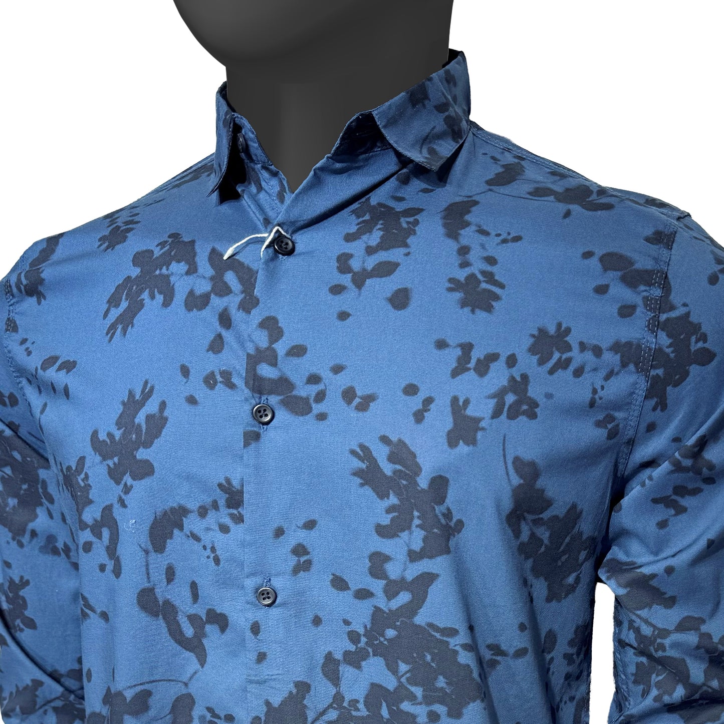 Leaf Digital Printed Cotton Shirt