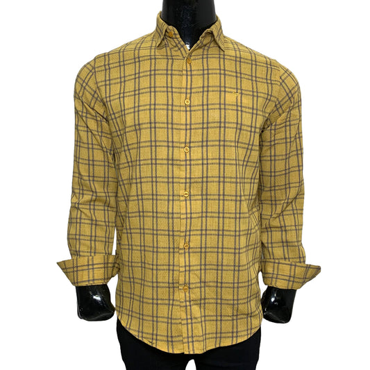 Cotton Check Full Sleeves Shirt