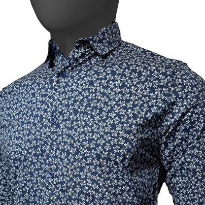 Leaf Digital Printed Cotton Shirt