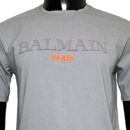 Balmain Front Print T-Shirt