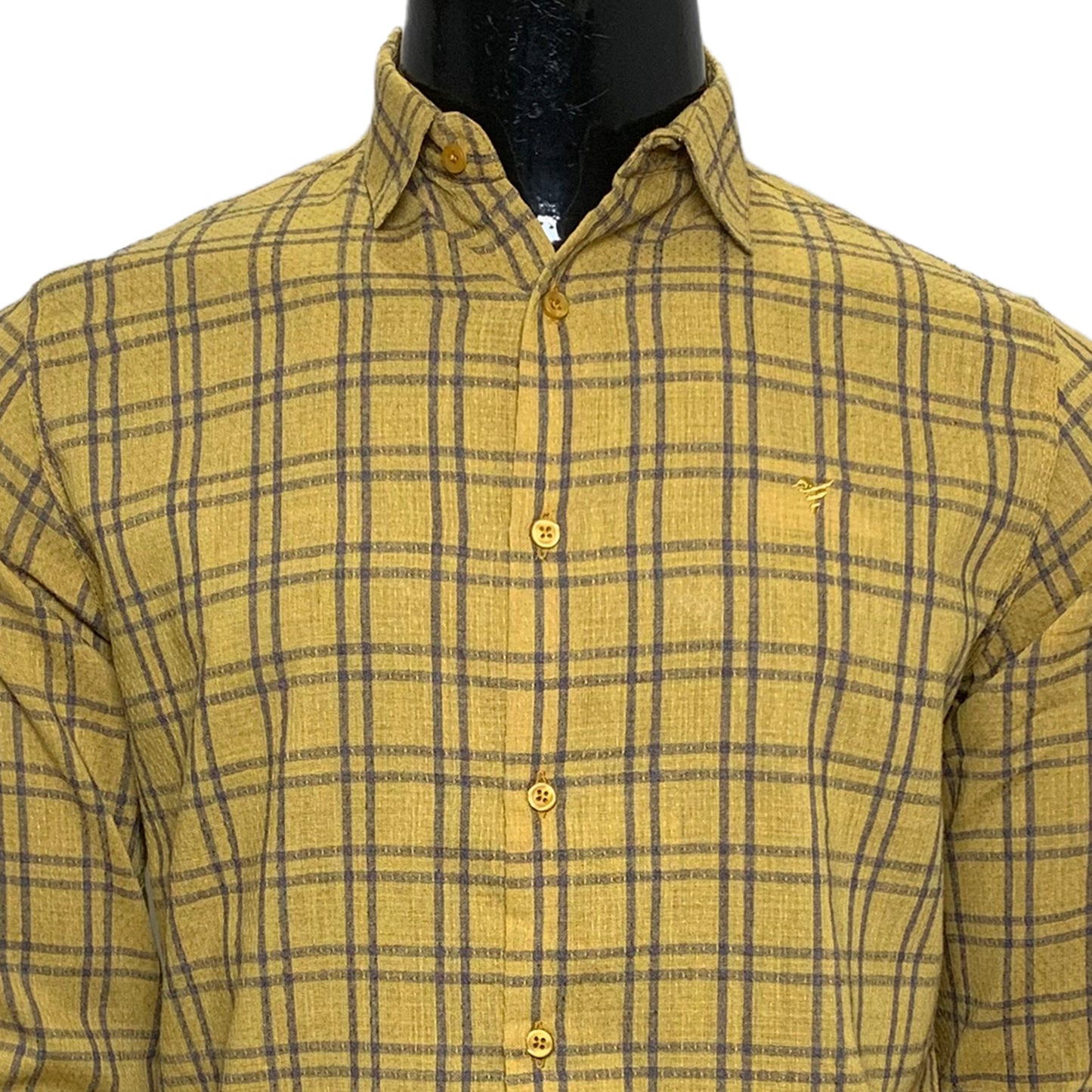 Cotton Check Full Sleeves Shirt