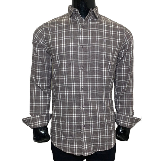 Cotton Check Full Sleeves Shirt