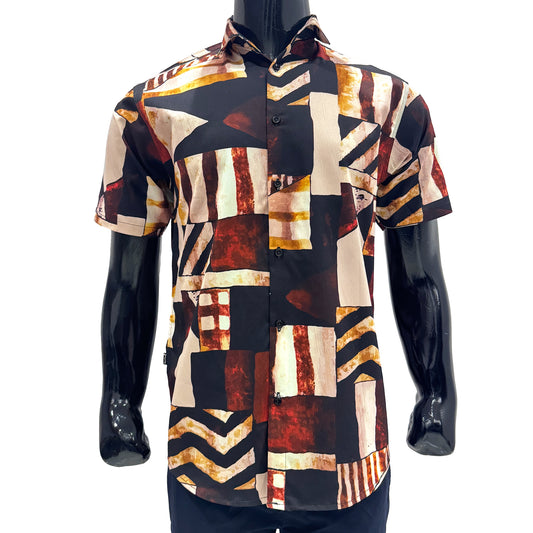 Digital Printed Half Sleeves Shirt