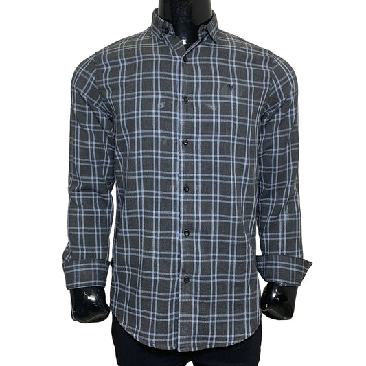 Cotton Check Full Sleeves Shirt