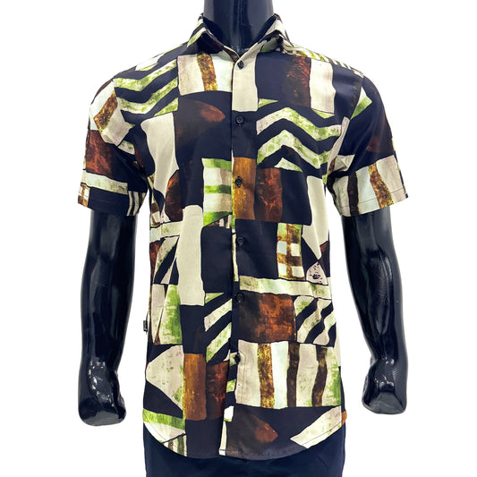 Digital Printed Half Sleeves Shirt