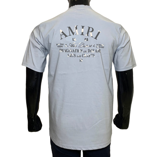 "Amiri" Back Typography Design T-Shirt