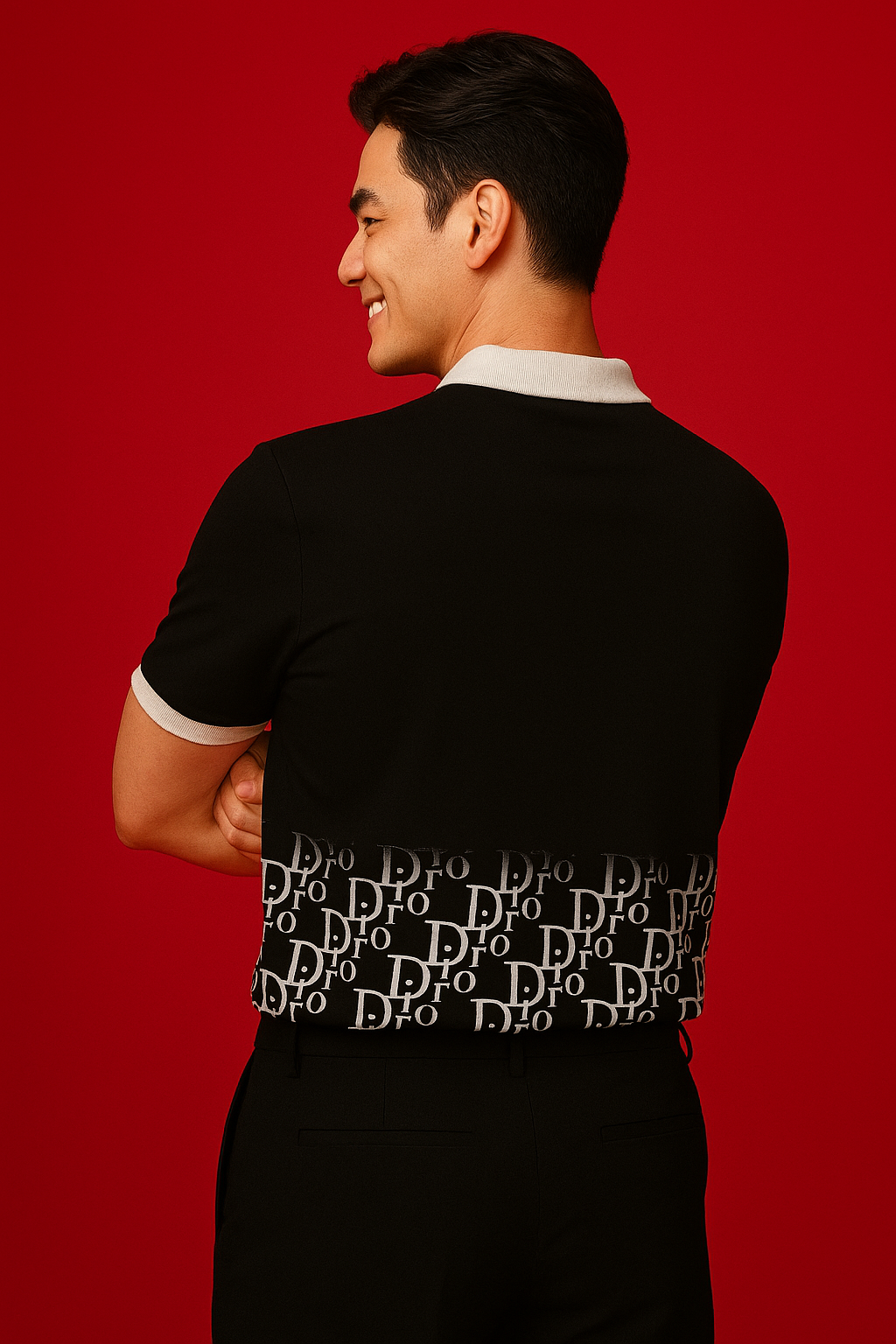Dior Edge Polo T Shirt Campaign