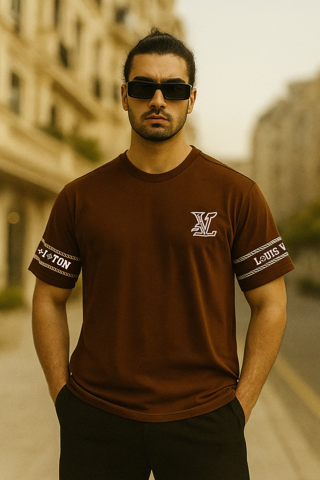 Louis Rope Monogram Tee –  Edition Embrace Crazy Campaign