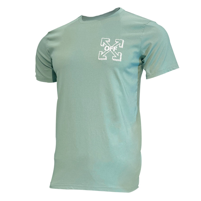 Lidachaonan Light Green Cotton T-Shirt