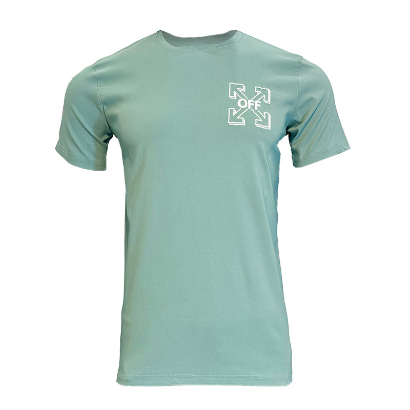 Lidachaonan Light Green Cotton T-Shirt