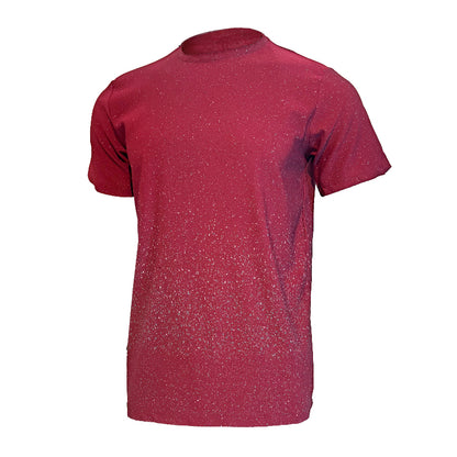 Surfing Ice Grey Sports Red T-Shirt