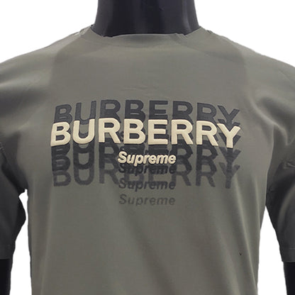 BURBERY Front Print T-Shirt