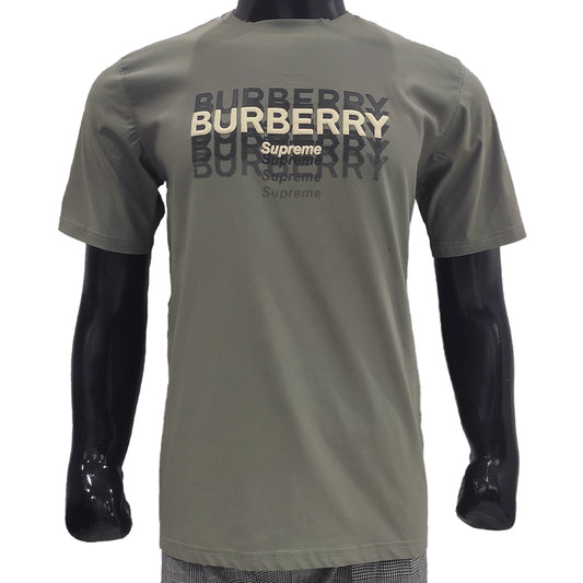 BURBERY Front Print T-Shirt