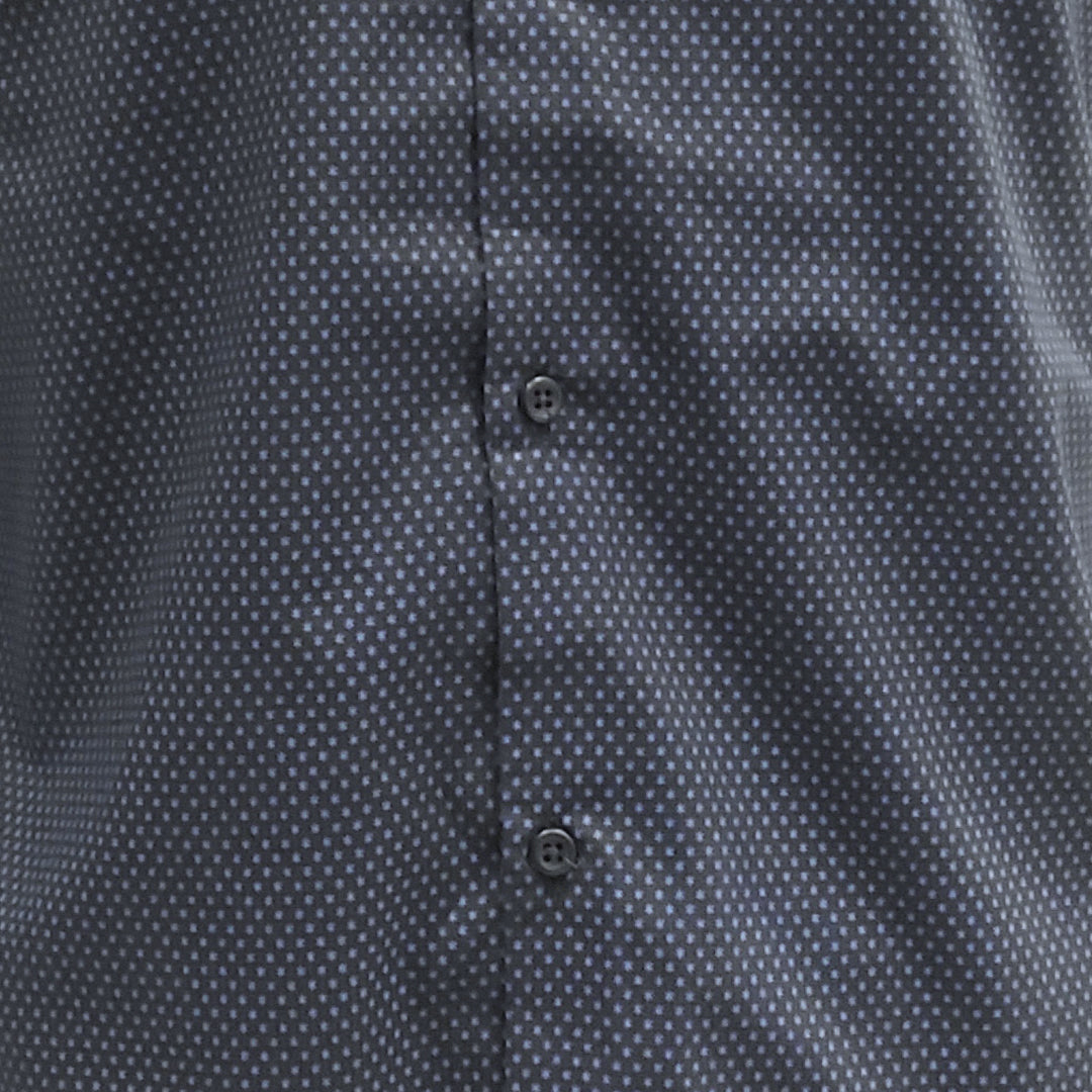 Dotted Print Cotton Full Sleeve Shirt