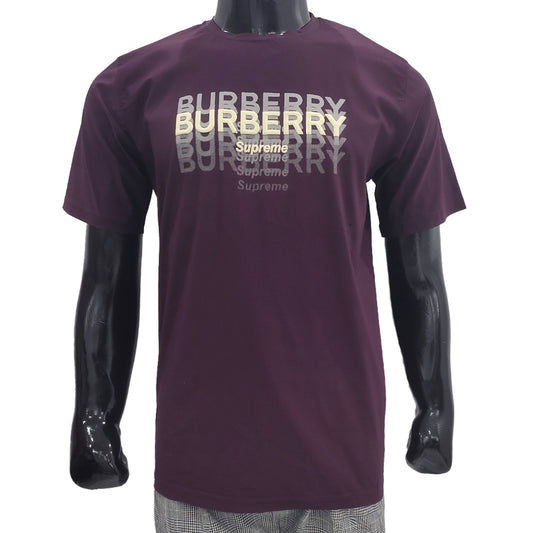 BURBERY Front Print T-Shirt