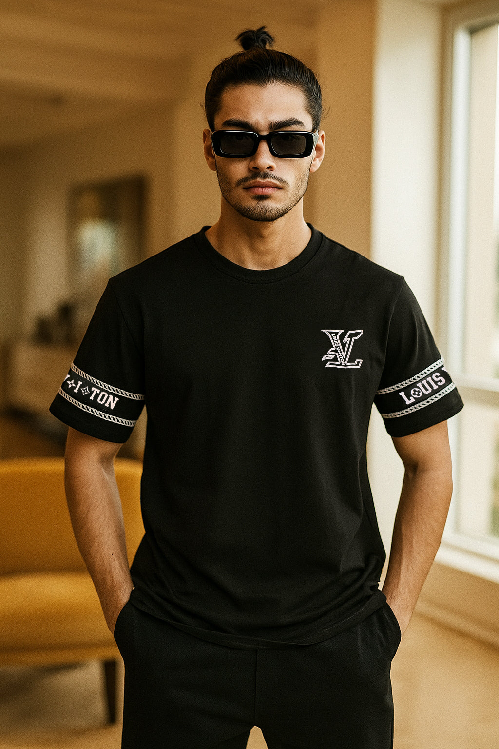 Louis Rope Monogram Tee –  Edition Embrace Crazy Campaign