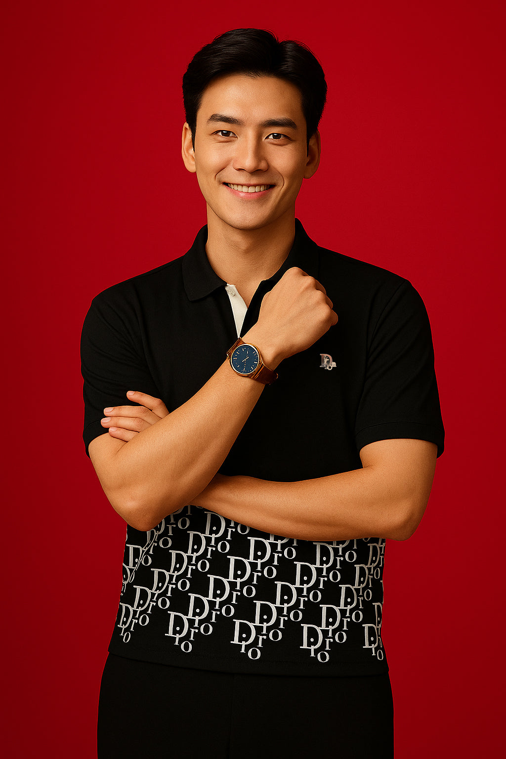Dior Edge Polo T Shirt Campaign