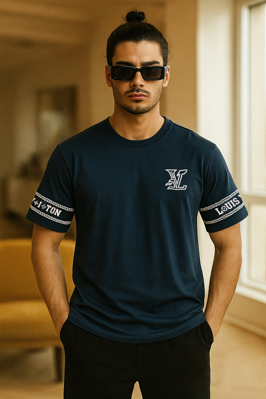 Louis Rope Monogram Tee –  Edition Embrace Crazy Campaign