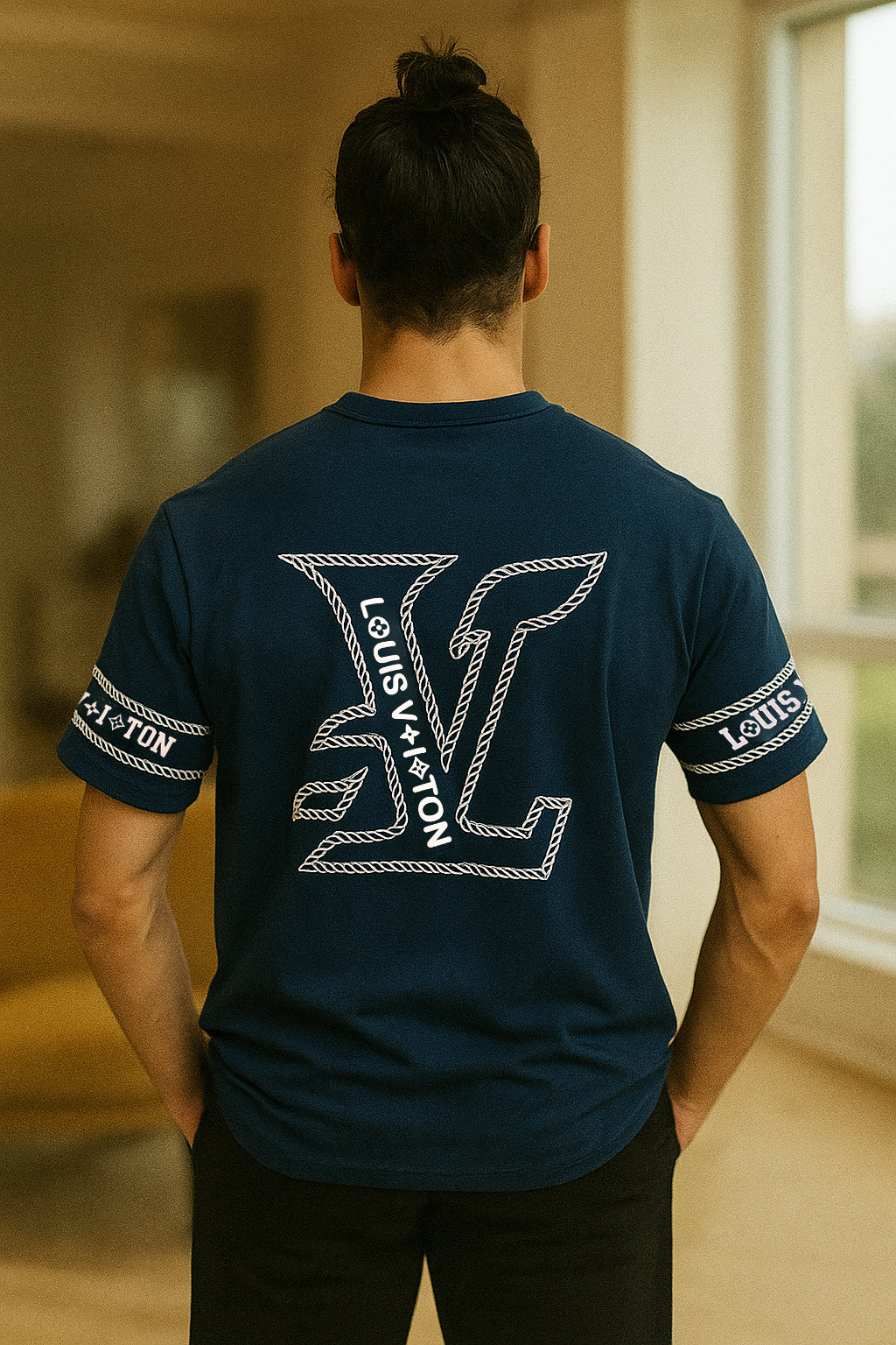 Louis Rope Monogram Tee –  Edition Embrace Crazy Campaign