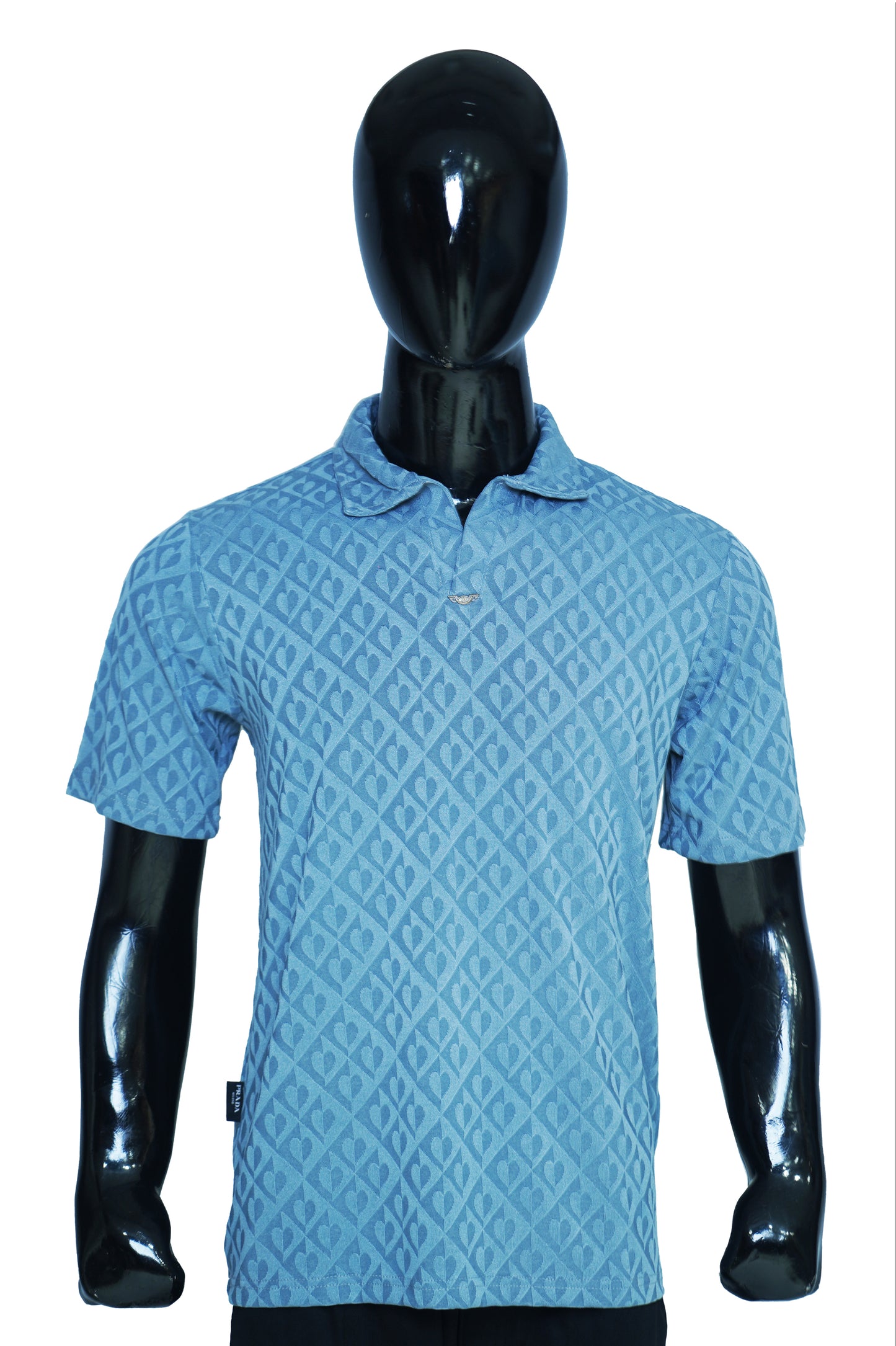 Premium Textured Knit Polo Shirt