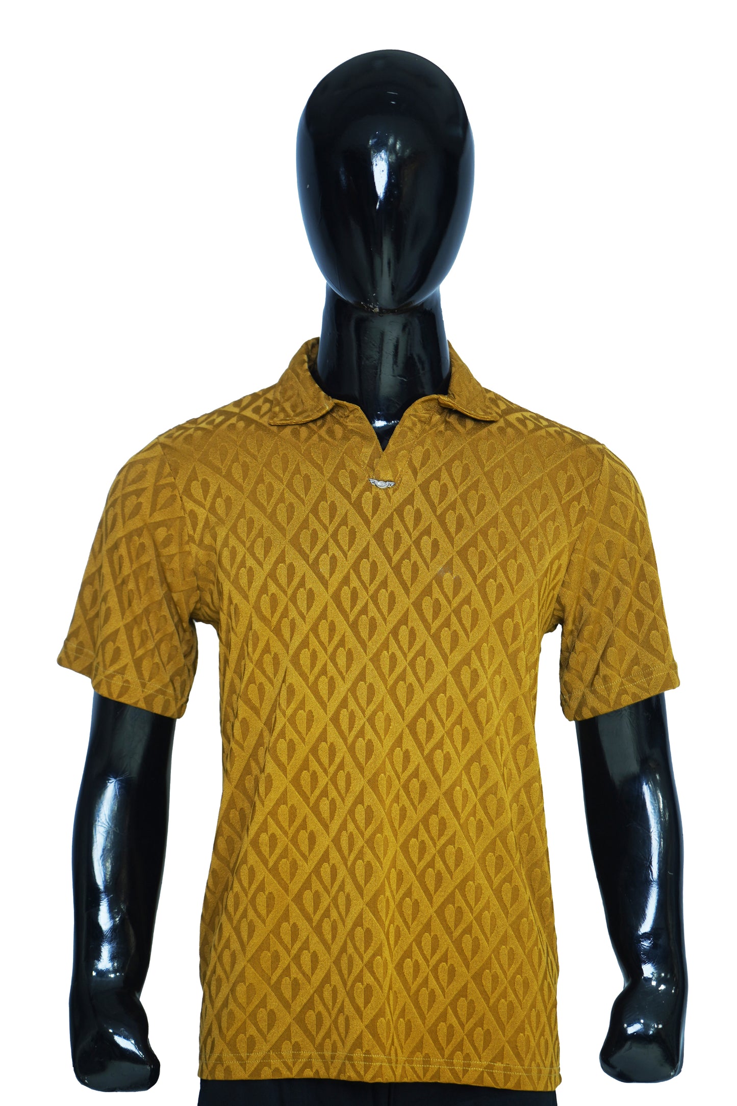 Premium Textured Knit Polo Shirt