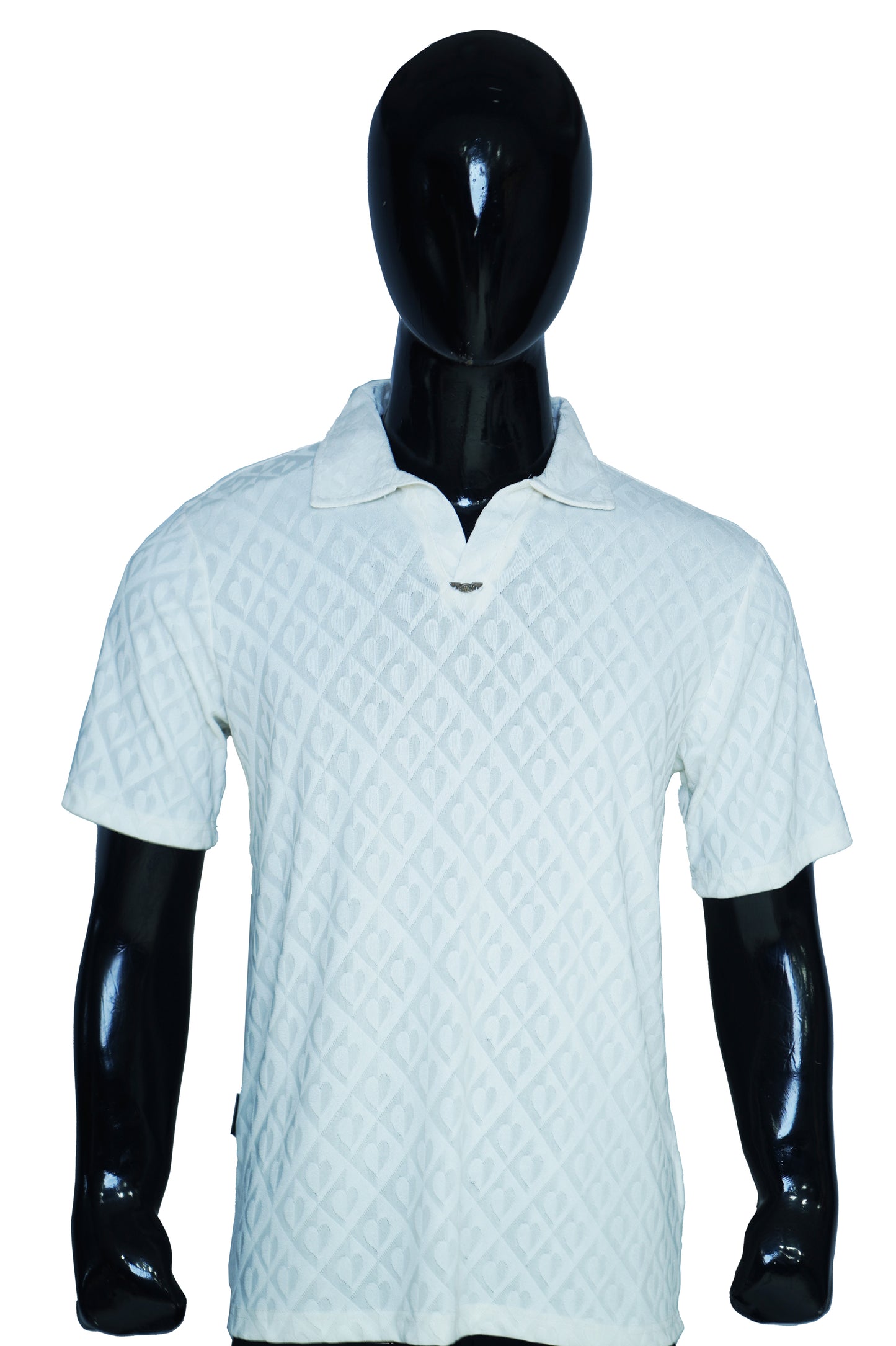 Premium Textured Knit Polo Shirt